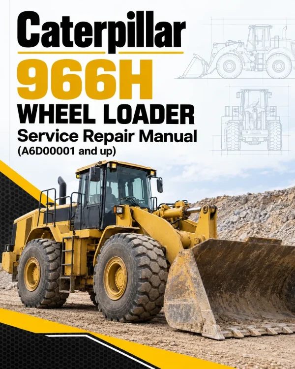 Caterpillar CAT 966H Wheel Loader Service Repair Manual (A6D00001 and up) Caterpillar CAT 966H Wheel Loader Service Repair Manual (A6D00001 and up)