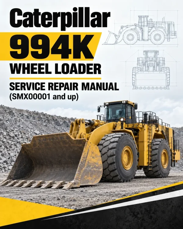 Caterpillar CAT 994K Wheel Loader Service Repair Manual (SMX00001 and up) Caterpillar CAT 994K Wheel Loader Service Repair Manual (SMX00001 and up)