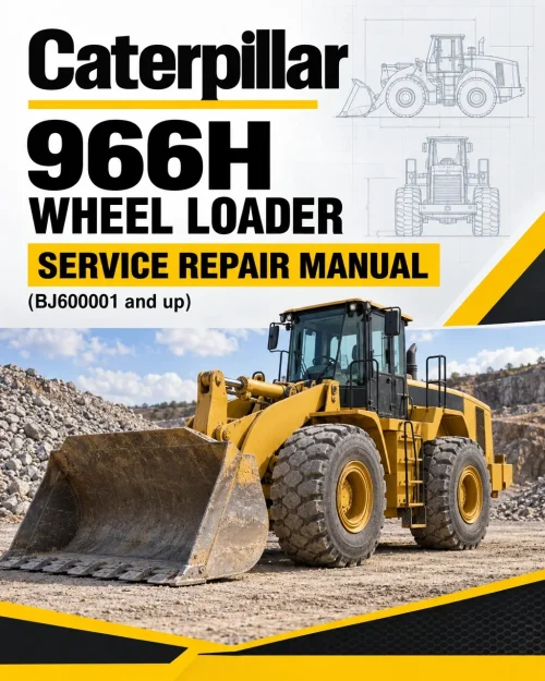Caterpillar CAT 966H Wheel Loader Service Repair Manual (BJ600001 and up) Caterpillar CAT 966H Wheel Loader Service Repair Manual (BJ600001 and up)