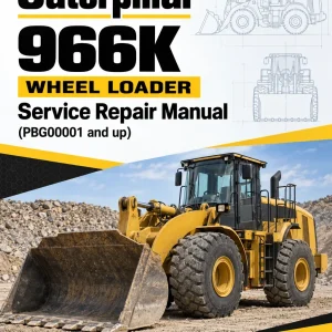 Caterpillar CAT 966K Wheel Loader Service Repair Manual (PBG00001 and up)