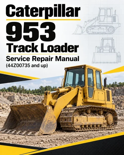 Caterpillar CAT 953 Track Loader Service Repair Manual (44Z00735 and up)