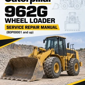 Caterpillar CAT 962G Wheel Loader Service Repair Manual (BDP00001 and up) Caterpillar CAT 962G Wheel Loader Service Repair Manual (BDP00001 and up)