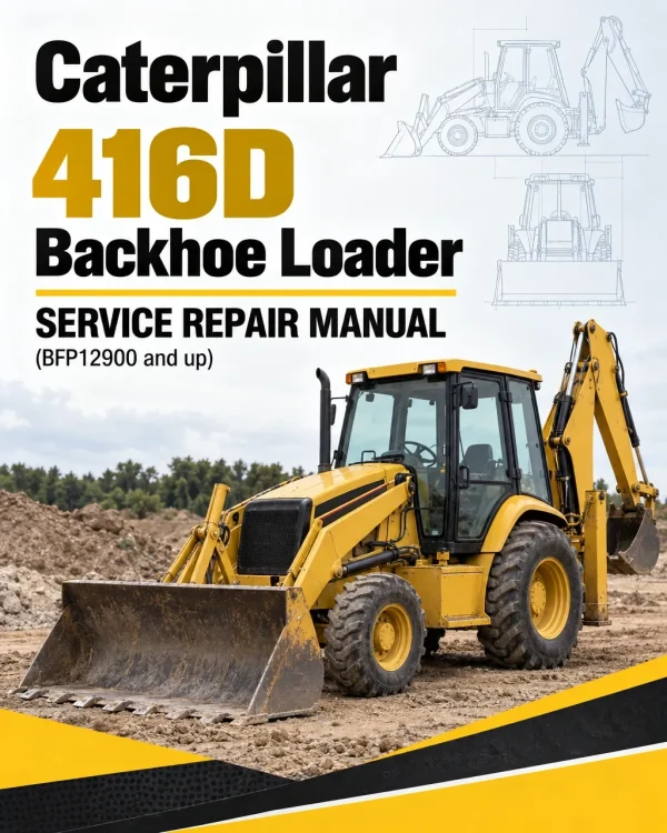 Caterpillar CAT 416D Backhoe Loader Service Repair Manual (BFP12900 and up) Caterpillar CAT 416D Backhoe Loader Service Repair Manual (BFP12900 and up)