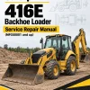 Caterpillar CAT 416E Backhoe Loader Service Repair Manual (MFG00001 and up) Caterpillar CAT 416E Backhoe Loader Service Repair Manual (MFG00001 and up)