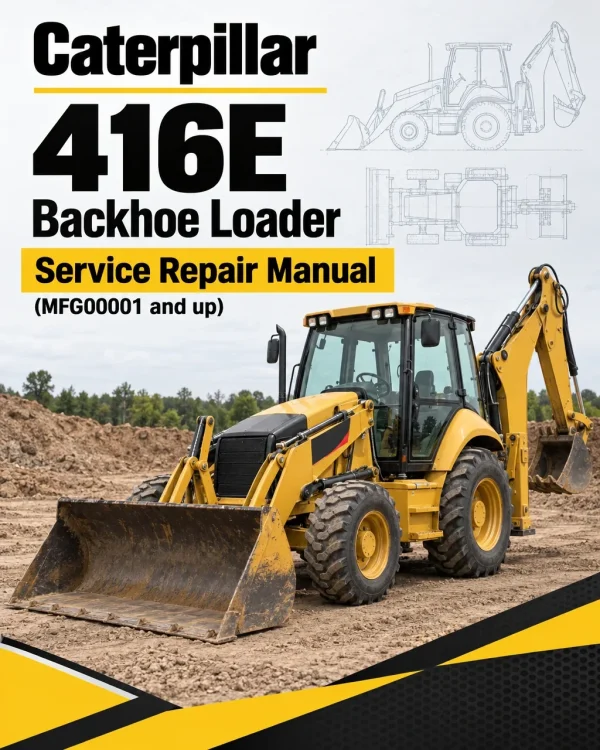 Caterpillar CAT 416E Backhoe Loader Service Repair Manual (MFG00001 and up) Caterpillar CAT 416E Backhoe Loader Service Repair Manual (MFG00001 and up)