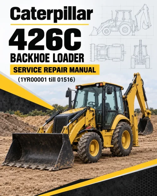 Caterpillar CAT 426C Backhoe Loader Service Repair Manual (1YR00001 till 01516)