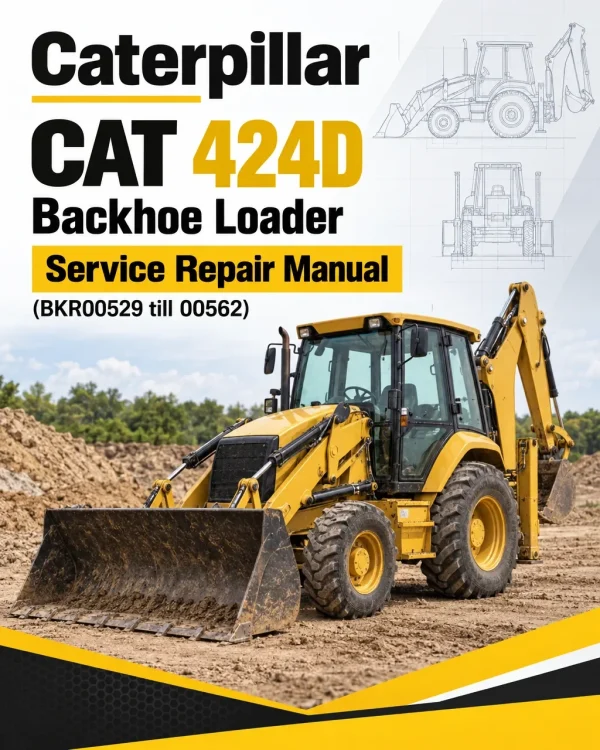 Caterpillar CAT 424D Backhoe Loader Service Repair Manual (BKR00529 till 00562) Caterpillar CAT 424D Backhoe Loader Service Repair Manual (BKR00529 till 00562)