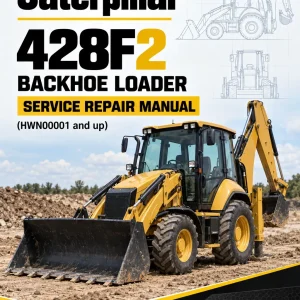 Caterpillar CAT 428F2 Backhoe Loader Service Repair Manual (HWN00001 and up)
