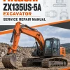 Hitachi ZX135US-5A Excavator Service Repair Manual Hitachi ZX135US-5A Excavator Service Repair Manual