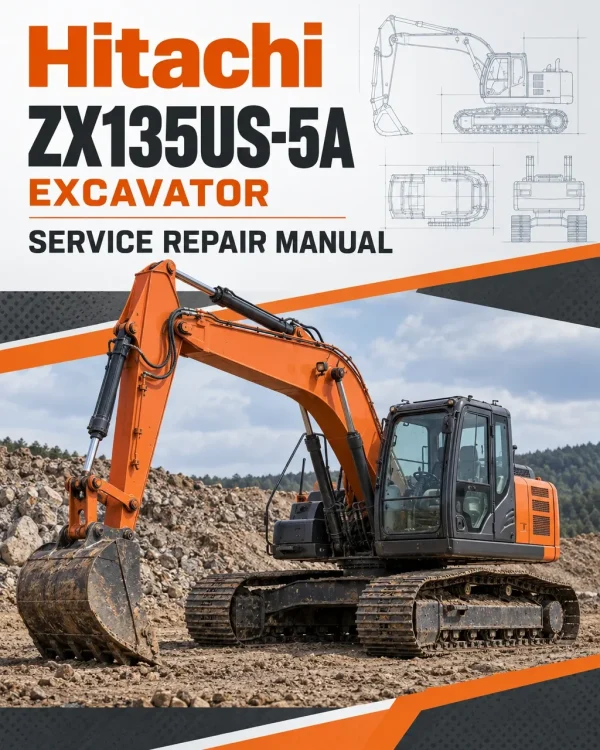 Hitachi ZX135US-5A Excavator Service Repair Manual Hitachi ZX135US-5A Excavator Service Repair Manual