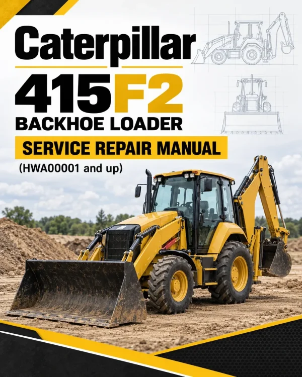 Caterpillar CAT 415F2 Backhoe Loader Service Repair Manual (HWA00001 and up) Caterpillar CAT 415F2 Backhoe Loader Service Repair Manual (HWA00001 and up)