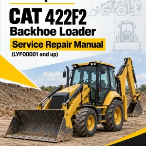Caterpillar CAT 422F2 Backhoe Loader Service Repair Manual (LYF00001 and up)