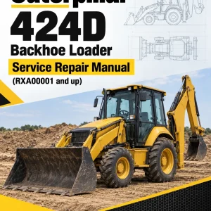 Caterpillar CAT 424D Backhoe Loader Service Repair Manual (RXA00001 and up) Caterpillar CAT 424D Backhoe Loader Service Repair Manual (RXA00001 and up)