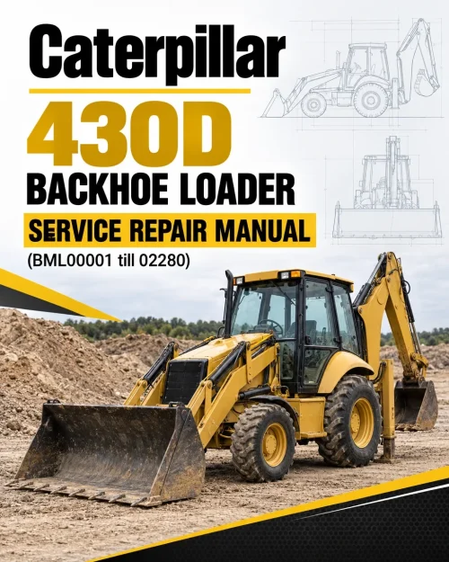 Caterpillar CAT 430D Backhoe Loader Service Repair Manual (BML00001 till 02280) Caterpillar CAT 430D Backhoe Loader Service Repair Manual (BML00001 till 02280)