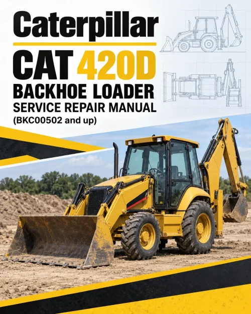 Caterpillar CAT 420D Backhoe Loader Service Repair Manual (BKC00502 and up) Caterpillar CAT 420D Backhoe Loader Service Repair Manual (BKC00502 and up)