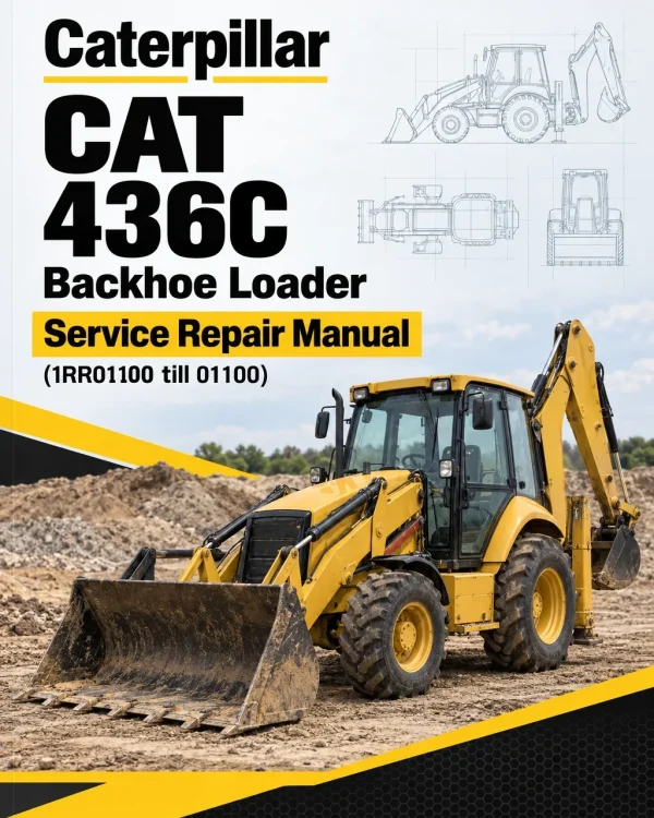 Caterpillar CAT 436C Backhoe Loader Service Repair Manual (1RR01100 till 01100) Caterpillar CAT 436C Backhoe Loader Service Repair Manual (1RR01100 till 01100)