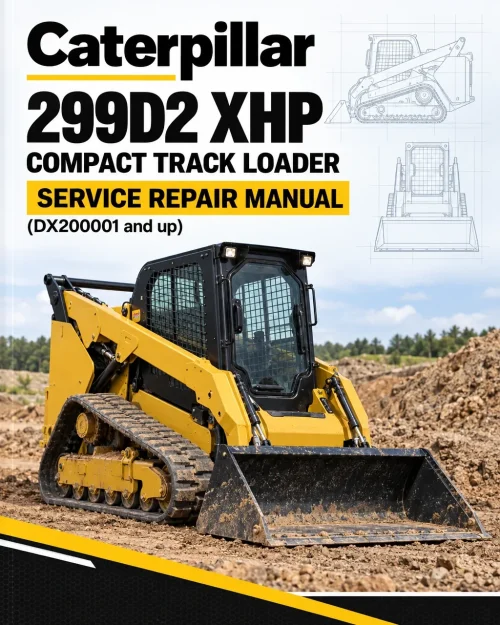 Caterpillar CAT 299D2 XHP Compact Track Loader Service Repair Manual (DX200001 and up) Caterpillar CAT 299D2 XHP Compact Track Loader Service Repair Manual (DX200001 and up)