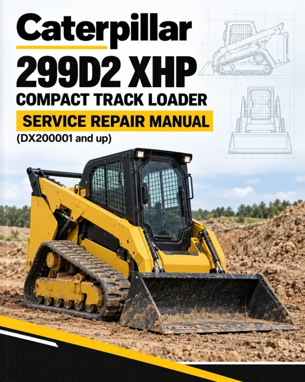 Caterpillar CAT 299D2 XHP Compact Track Loader Service Repair Manual (DX200001 and up) Caterpillar CAT 299D2 XHP Compact Track Loader Service Repair Manual (DX200001 and up)