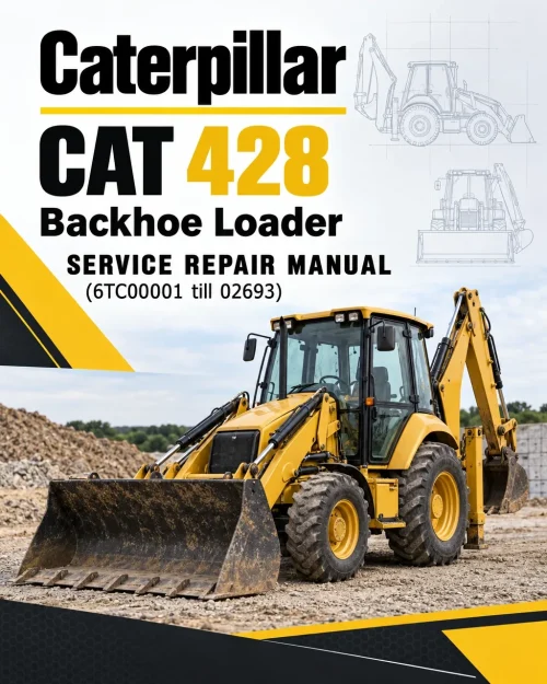 Caterpillar CAT 428 Backhoe Loader Service Repair Manual (6TC00001 till 02693) Caterpillar CAT 428 Backhoe Loader Service Repair Manual (6TC00001 till 02693)