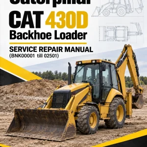 Caterpillar CAT 430D Backhoe Loader Service Repair Manual (BNK00001 till 02501)