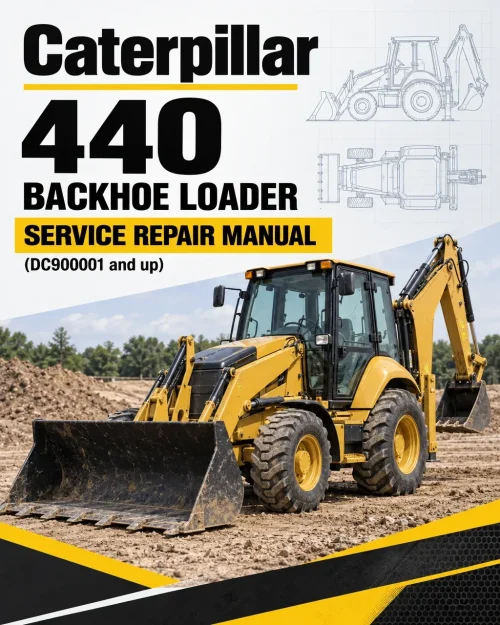 Caterpillar CAT 440 Backhoe Loader Service Repair Manual (DC900001 and up) Caterpillar CAT 440 Backhoe Loader Service Repair Manual (DC900001 and up)