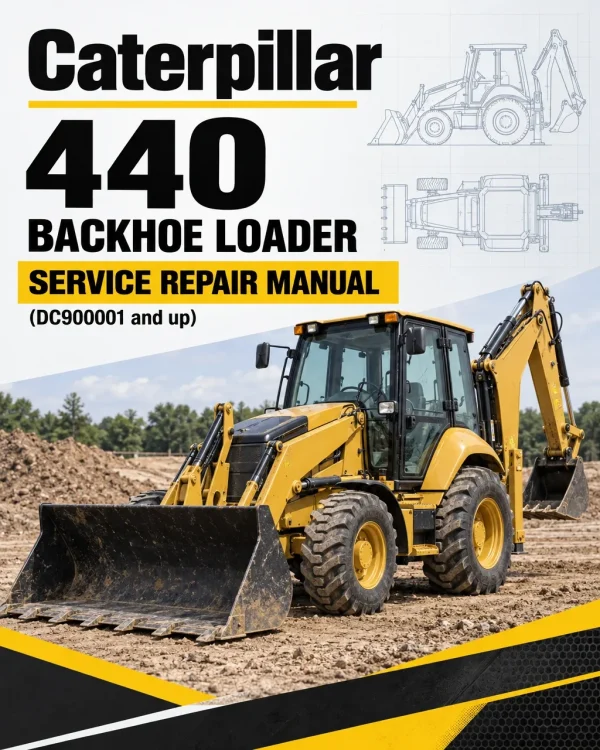 Caterpillar CAT 440 Backhoe Loader Service Repair Manual (DC900001 and up) Caterpillar CAT 440 Backhoe Loader Service Repair Manual (DC900001 and up)