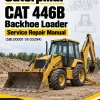 Caterpillar CAT 446B Backhoe Loader Service Repair Manual (5BL00001 till 03294)