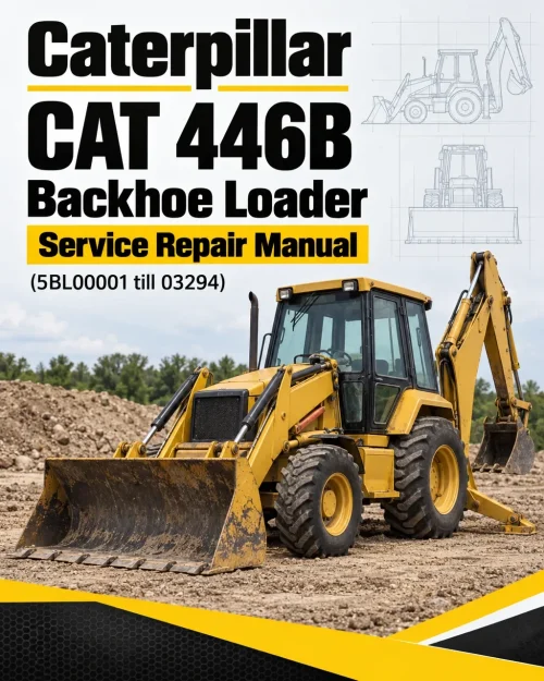 Caterpillar CAT 446B Backhoe Loader Service Repair Manual (5BL00001 till 03294) Caterpillar CAT 446B Backhoe Loader Service Repair Manual (5BL00001 till 03294)