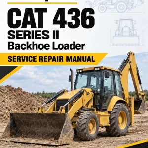 Caterpillar CAT 436 SERIES II Backhoe Loader Service Repair Manual (5KF00806 and up)