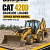 Caterpillar CAT 420D Backhoe Loader Service Repair Manual (FDP18400 and up)