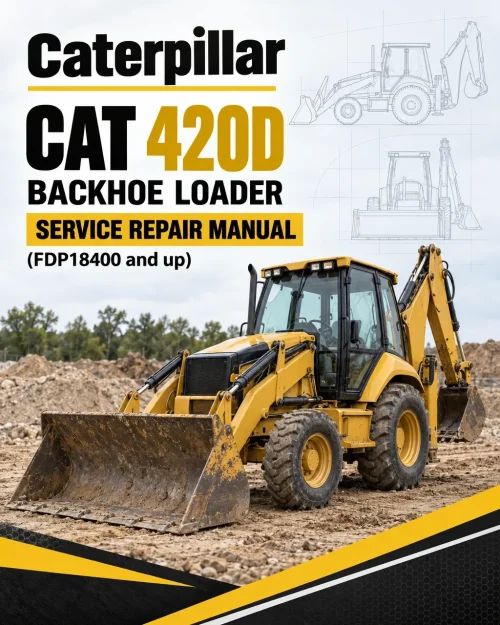 Caterpillar CAT 420D Backhoe Loader Service Repair Manual (FDP18400 and up) Caterpillar CAT 420D Backhoe Loader Service Repair Manual (FDP18400 and up)