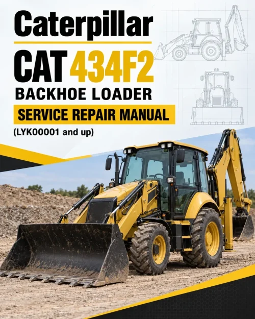 Caterpillar CAT 434F2 Backhoe Loader Service Repair Manual (LYK00001 and up) Caterpillar CAT 434F2 Backhoe Loader Service Repair Manual (LYK00001 and up)