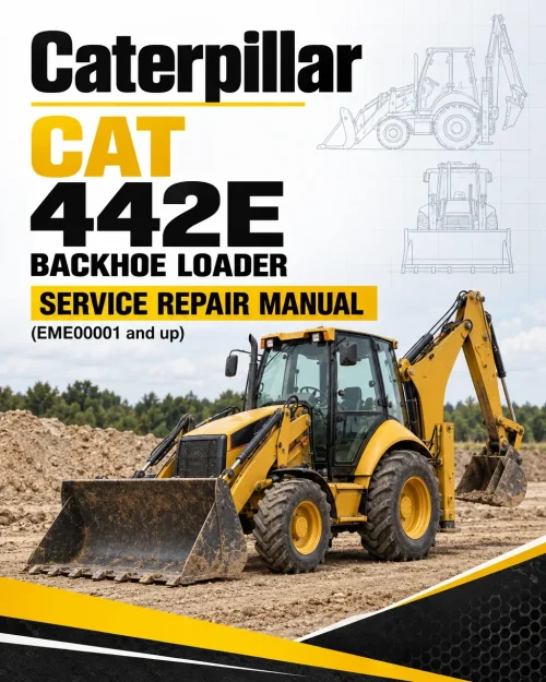 Caterpillar CAT 442E Backhoe Loader Service Repair Manual (EME00001 and up) Caterpillar CAT 442E Backhoe Loader Service Repair Manual (EME00001 and up)