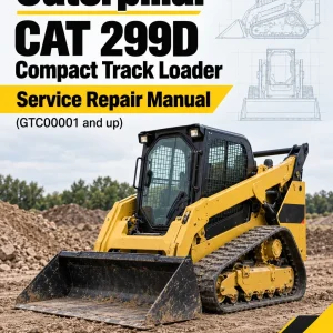 Caterpillar CAT 299D Compact Track Loader Service Repair Manual (GTC00001 and up)