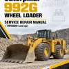 Caterpillar CAT 992G Wheel Loader Service Repair Manual (7HR00001 and up)