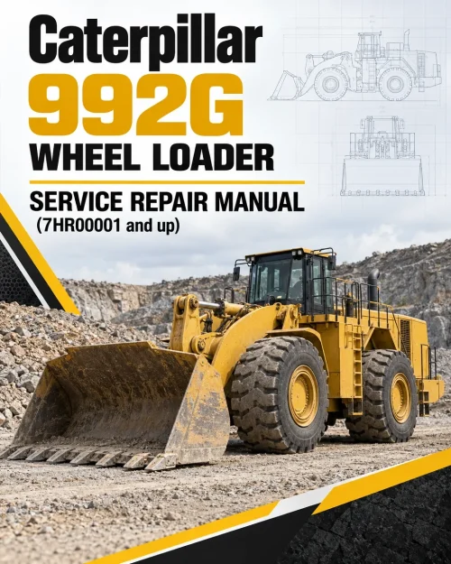 Caterpillar CAT 992G Wheel Loader Service Repair Manual (7HR00001 and up) Caterpillar CAT 992G Wheel Loader Service Repair Manual (7HR00001 and up)
