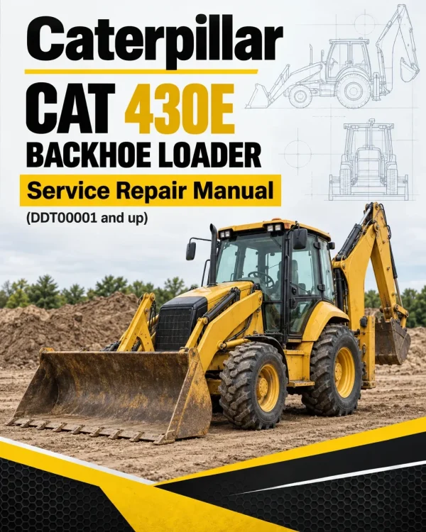 Caterpillar CAT 430E Backhoe Loader Service Repair Manual (DDT00001 and up) Caterpillar CAT 430E Backhoe Loader Service Repair Manual (DDT00001 and up)