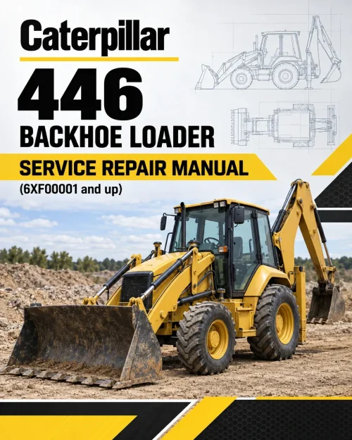 Caterpillar CAT 446 Backhoe Loader Service Repair Manual (6XF00001 and up) Caterpillar CAT 446 Backhoe Loader Service Repair Manual (6XF00001 and up)