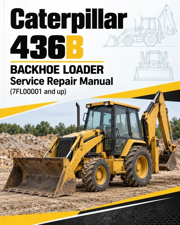 Caterpillar CAT 436B Backhoe Loader Service Repair Manual (7FL00001 and up)
