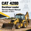 Caterpillar CAT 420D Backhoe Loader Service Repair Manual (BKC00001 till 00501)