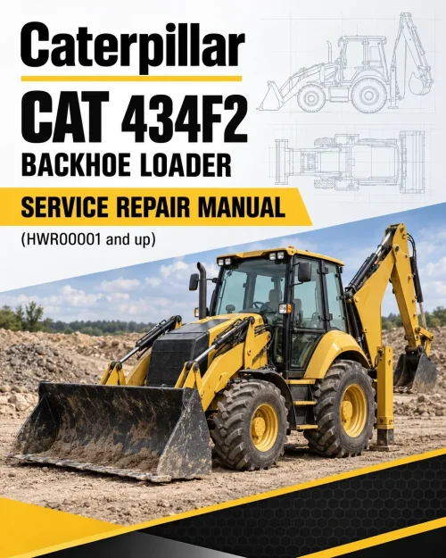 Caterpillar CAT 434F2 Backhoe Loader Service Repair Manual (HWR00001 and up) Caterpillar CAT 434F2 Backhoe Loader Service Repair Manual (HWR00001 and up)
