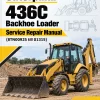 Caterpillar CAT 436C Backhoe Loader Service Repair Manual (8TN00925 till 01315)
