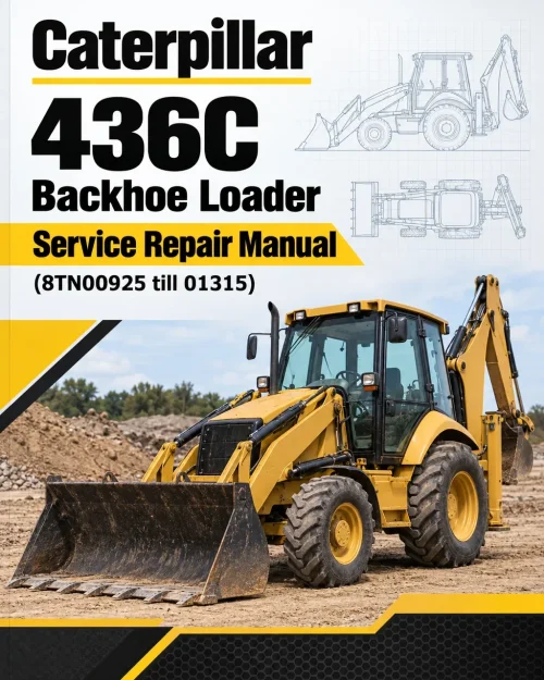 Caterpillar CAT 436C Backhoe Loader Service Repair Manual (8TN00925 till 01315) Caterpillar CAT 436C Backhoe Loader Service Repair Manual (8TN00925 till 01315)