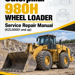Caterpillar CAT 980H Wheel Loader Service Repair Manual (KZL00001 and up)