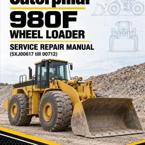 Caterpillar CAT 980F Wheel Loader Service Repair Manual (5XJ00617 till 00712) Caterpillar CAT 980F Wheel Loader Service Repair Manual (5XJ00617 till 00712)