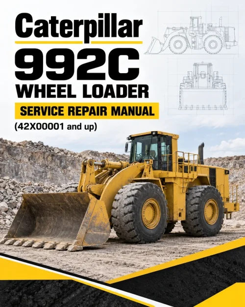 Caterpillar CAT 992C Wheel Loader Service Repair Manual (42X00001 and up) Caterpillar CAT 992C Wheel Loader Service Repair Manual (42X00001 and up)