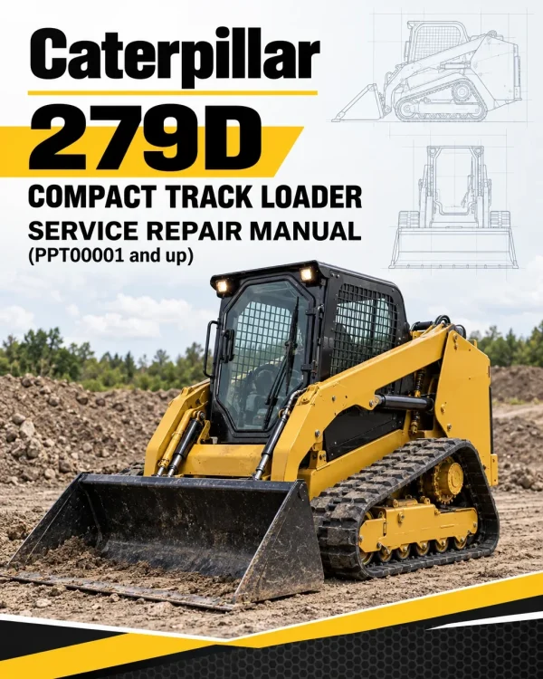 Caterpillar CAT 279D Compact Track Loader Service Repair Manual (PPT00001 and up) Caterpillar CAT 279D Compact Track Loader Service Repair Manual (PPT00001 and up)