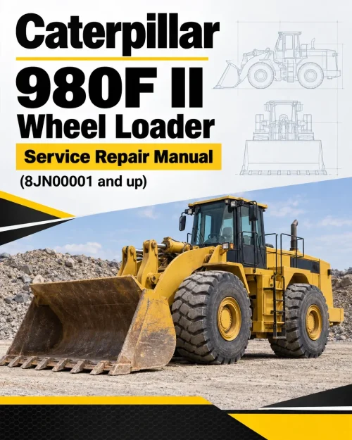 Caterpillar CAT 980F II Wheel Loader Service Repair Manual (8JN00001 and up) Caterpillar CAT 980F II Wheel Loader Service Repair Manual (8JN00001 and up)