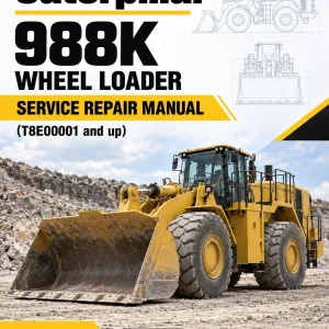 Caterpillar CAT 988K Wheel Loader Service Repair Manual (T8E00001 and up)