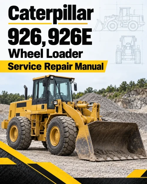 Caterpillar CAT 926, 926E Wheel Loader Service Repair Manual (8NB01542 till 02451) Caterpillar CAT 926, 926E Wheel Loader Service Repair Manual (8NB01542 till 02451)